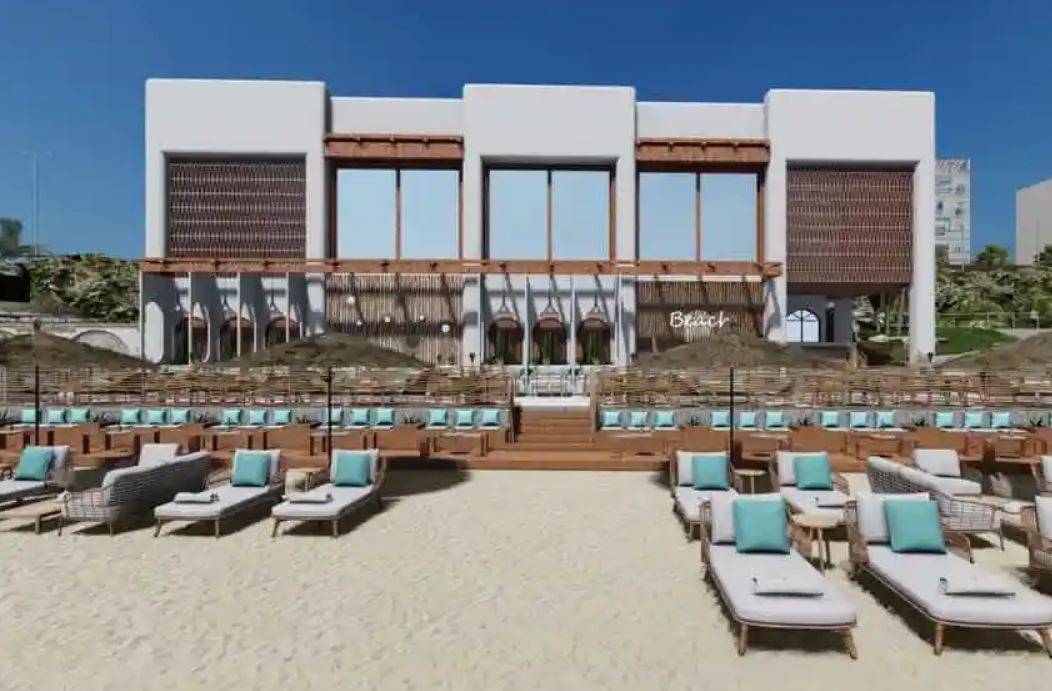 הדמיה של אחת המסעדות החדשות בחוף בת ים (אורו יזמות והנדסה בעמ / איציק לוי)