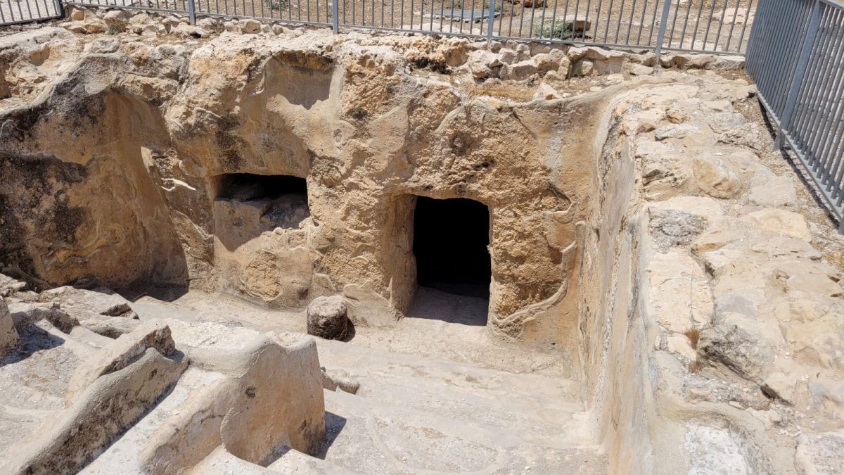 מקווה טוהרה בתל חברון. צילום - איליה בורדה, רשות הטבע והגנים