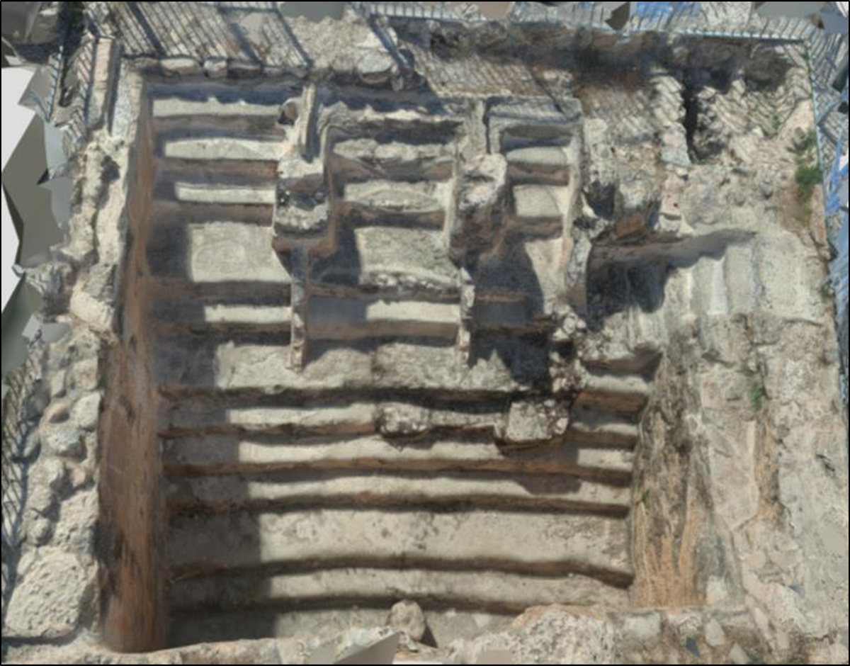 מקווה טוהרה בתל חברון. צילום - איליה בורדה, רשות הטבע והגנים