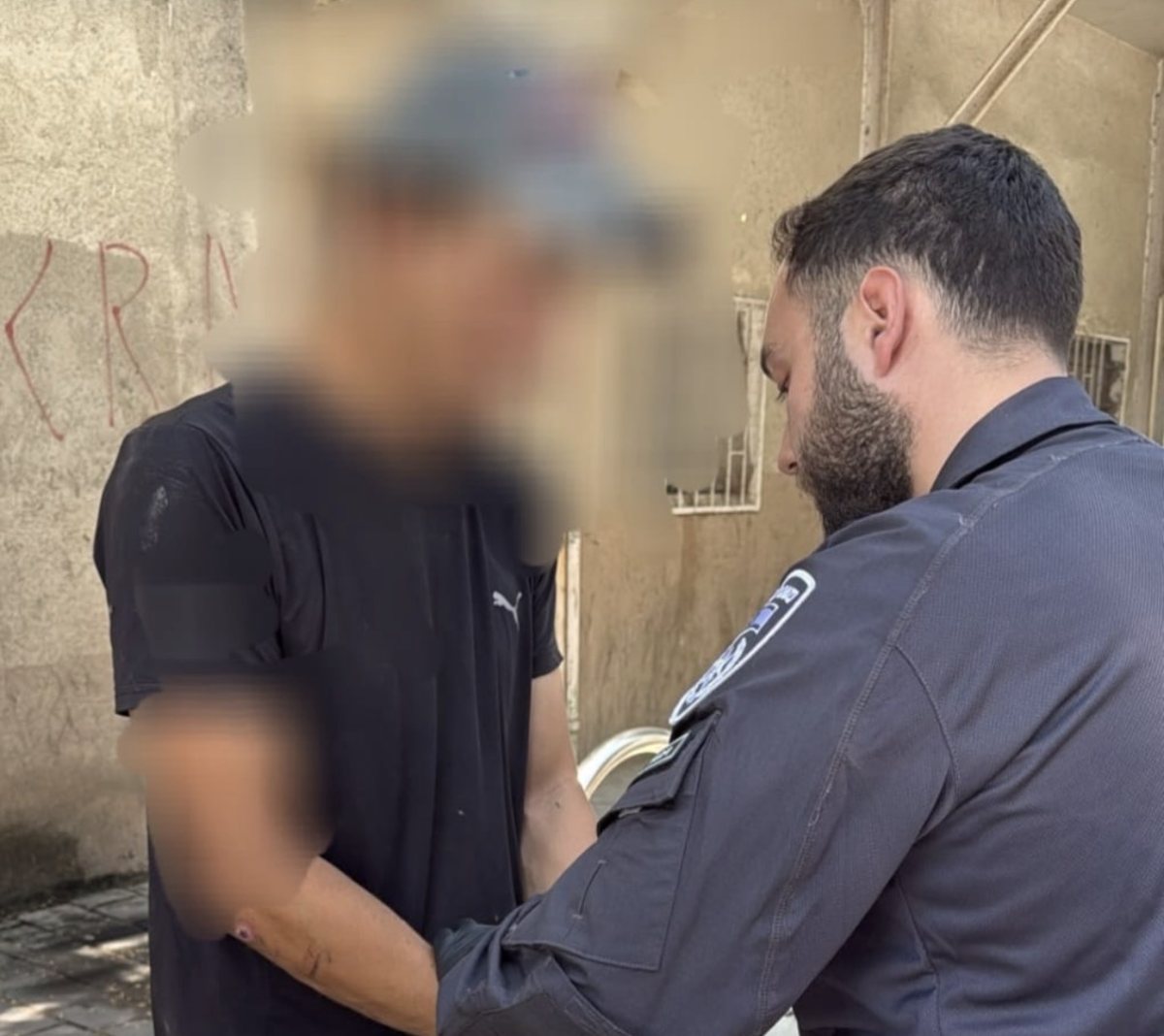 מעצר החשוד (דוברות המשטרה)