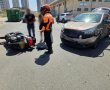 בת ים: רוכב אופנוע נפצע בינוני בתאונת דרכים