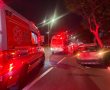 תאונת דרכים בין רכב פרטי לגלגינוע סמוך לרחוב דרך הדרום בקרית גת