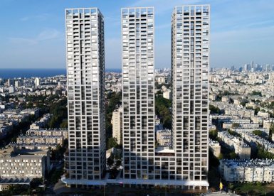 קרדיט: הדמיית פרויקט רובע איילון בבת ים – VIEWPOINT ו־ARCEFFECT