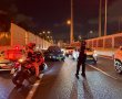 תאונה בכביש 20 סמוך למחלף דב הוז: שני פצועים, אחד מהם במצב בינוני