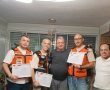 מפגש מרגש בבת ים: האופנוען שנפצע קשה וחזר לחיים נפגש עם מתנדבי איחוד הצלה שהצילו אותו
