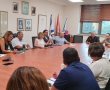  ראש העיר והצוות המקצועי בעירייה  נפגשו עם ועד ההורים היישובי לדיון על שנת הלימודים שבפתח 