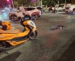 רוכב אופנוע נפצע בתאונת דרכים בבת ים