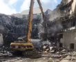 קניון לב אשדוד - הסוף: צפו בהריסת הקניון המיתולוגי של העיר (וידאו) 