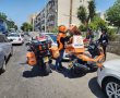 רוכב אופניים חשמליים נפצע בינוני בתאונה באשדוד