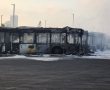 גבר נהרג בשריפה בחניון אוטובוסים בבת ים