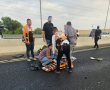 תאונה קשה בכביש 40: נהגת נפצעה קשה בהתהפכות רכב סמוך למחלף להבים
