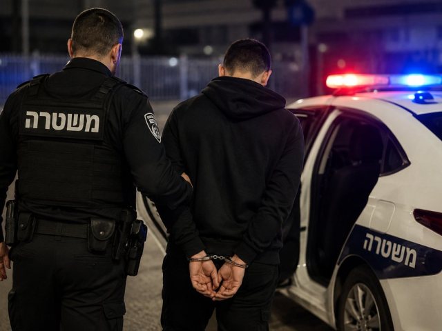 אילוסטרציה מעצר חשוד