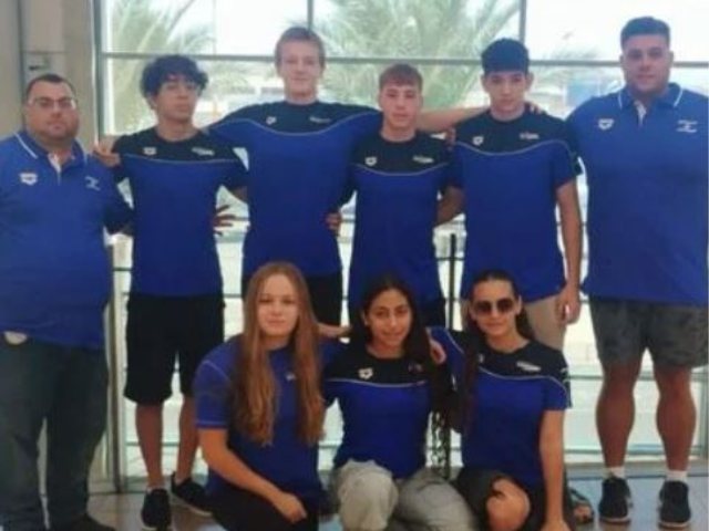 צילום מתוך עמוד הפייסבוק של הפועל בת ים "אימפריה של שחייה"