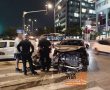  תאונה עם מעורבות שני כלי רכב ברחוב הרוקמים בחולון